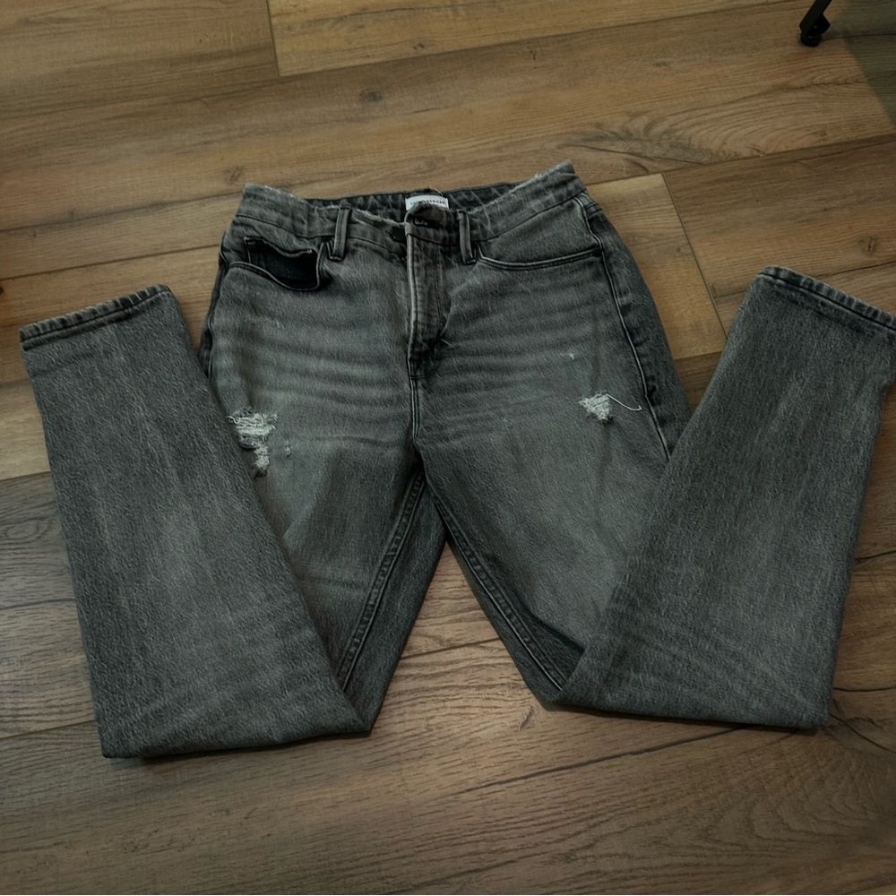 GOOD AMERICAN Size 2/26 Good Mom Jeans